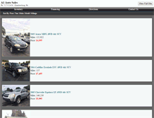 Tablet Screenshot of a1-autosales.com